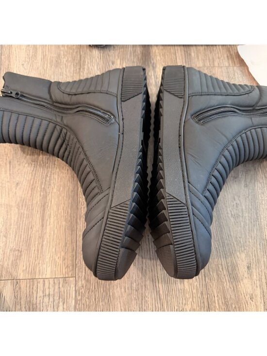 DEMOBAZA Leather Black Mens Gagarin Top Boots EU 45 main image 11